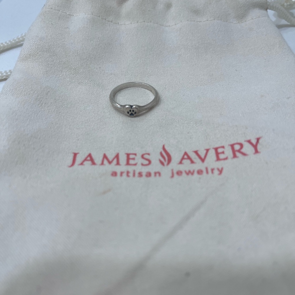 James Avery Paw Ring Size 5